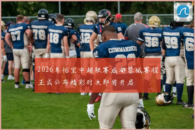 2026年怡宝中超联赛成都蓉城赛程正式公布精彩对决即将开启